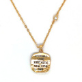 Jewellery 925 Sterling Silver Cz Pendant Chain Necklace